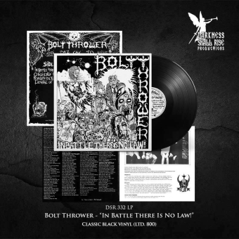 BOLT THROWER In Battle There Is No Law! LP BLACK , PRE-ORDER [VINYL 12"]